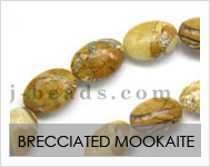 Brecciated Mookaite Beads